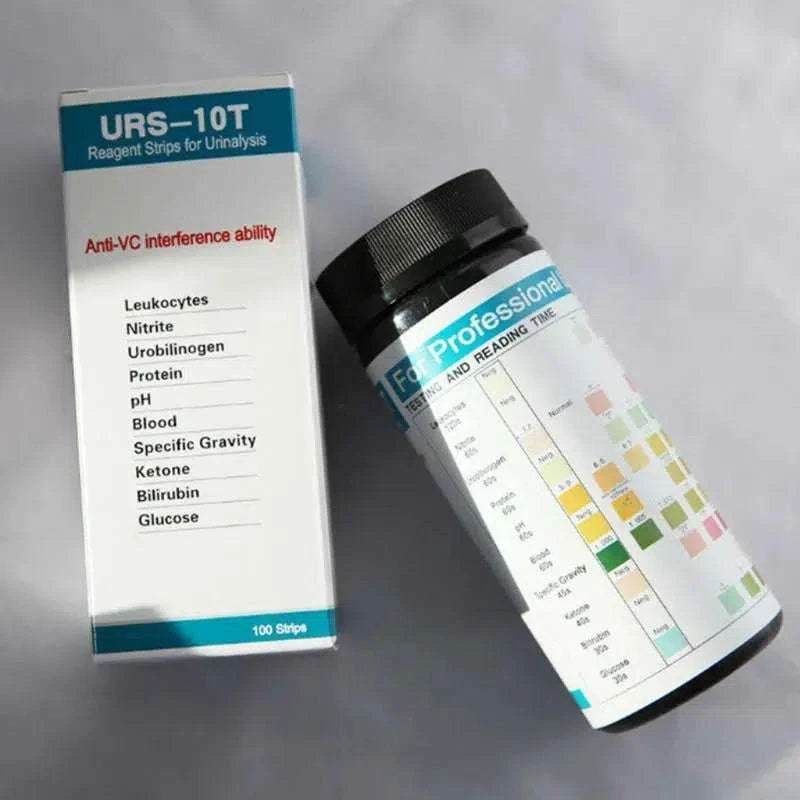 10 Parameter Urine Analysis Strips. Pack Of 100 | Thirsty Goose